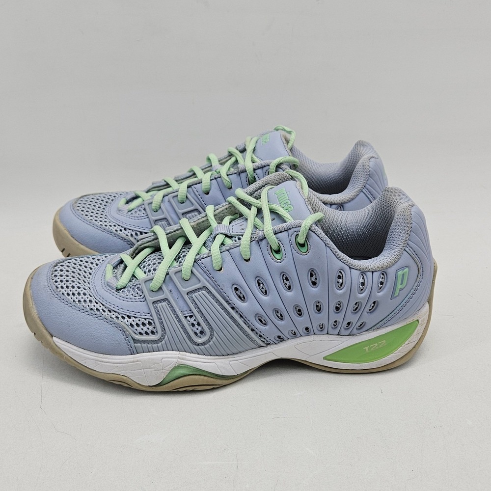 Prince T22 Womens Tennis Shoes Light Blue Mint Green 8P985491 Size 9 US